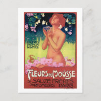 Fleurs de Mousse Perfume Poster