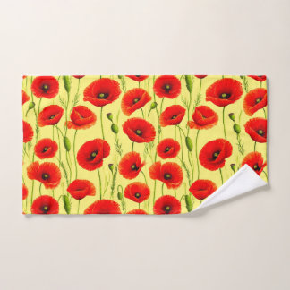 Fleurs de pavot botaniques pour une décoration de