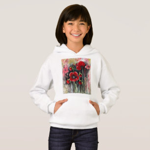 Fleurs De Pavot En Sweat - shirt à capuche D'Aquar