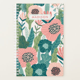 Fleurs de Pêche et de Rose Botaniques Personnalisé