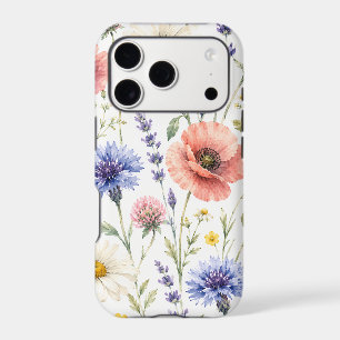 Fleurs de Prairie de Fleur Sauvage à l'Aquarelle