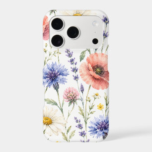 Fleurs de Prairie de Fleur Sauvage à l'Aquarelle