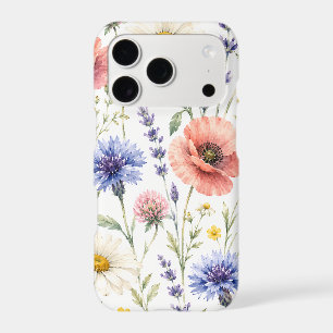 Fleurs de Prairie de Fleur Sauvage à l'Aquarelle