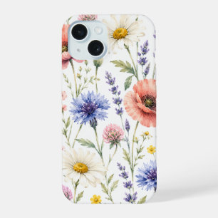 Fleurs de Prairie Fleurie Aquarelle