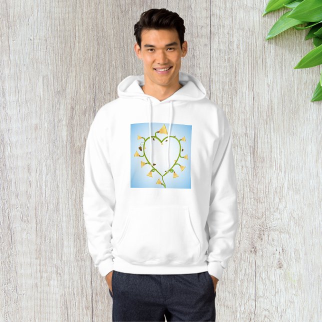 Fleurs de printemps Art Mens Sweat - shirt à capuc (Créateur téléchargé)