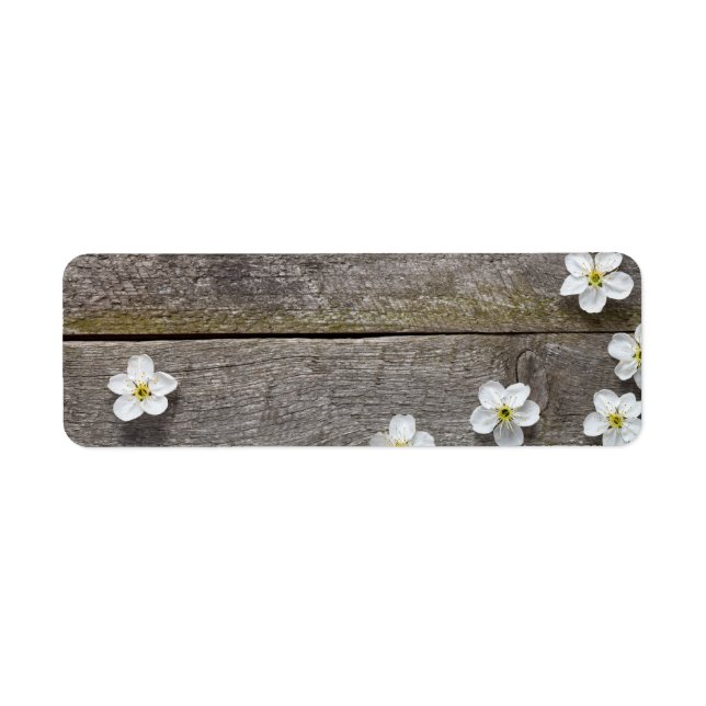 Fleurs De Printemps Sur Table En Bois (Devant)