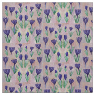 Fleurs de ressort, tissu pourpre d'illustration de