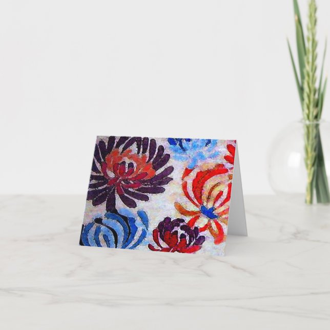 Fleurs de réunion ~ Carte / Invitations (Devant)