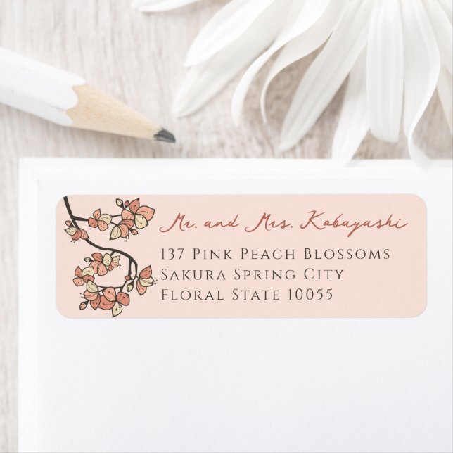 Fleurs de rose Peach Rose Adresse du Mariage asiat (En situation)