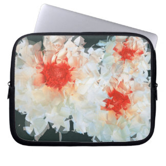 Fleurs de sac électronique Blanc Noir Cubiste