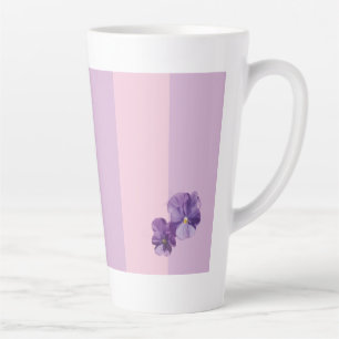 Fleurs de sansy Latte Mug