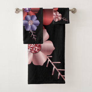 Fleurs de soie en strass - Bijoux & Fleurs