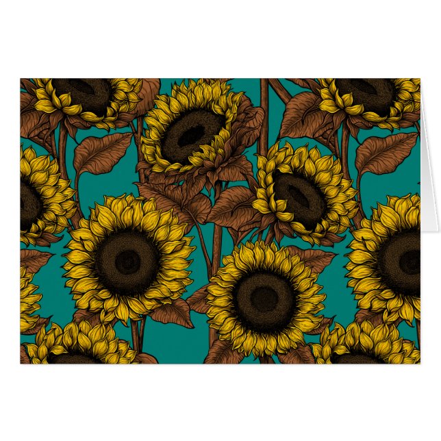 Fleurs de soleil (Devant horizontal)