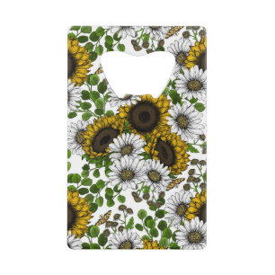 Fleurs de soleil et marguerites, jardin d'été 3