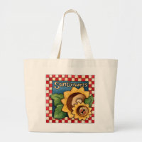 Fleurs de soleil - Sac fourre-tout