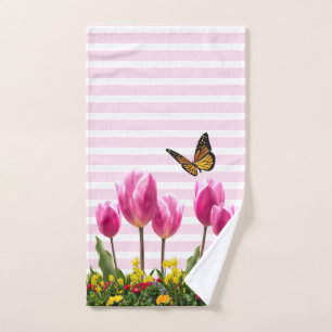Fleurs de tulipe rose printemps