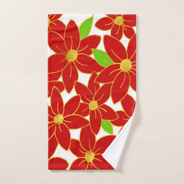 Fleurs de vacances 2 (Serviette à main)