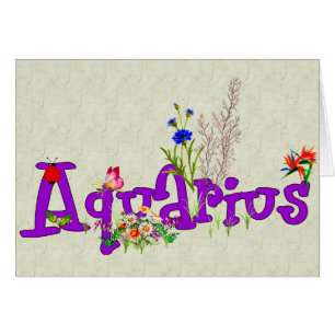 Fleurs de Verseau