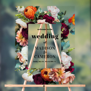 Fleurs d'été colorées Mariage