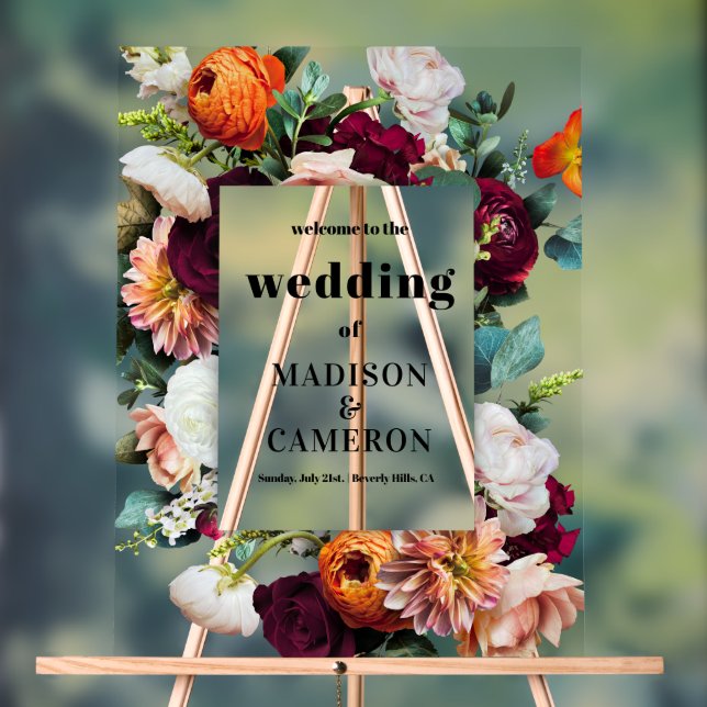 Fleurs d'été colorées Mariage (Neutre)