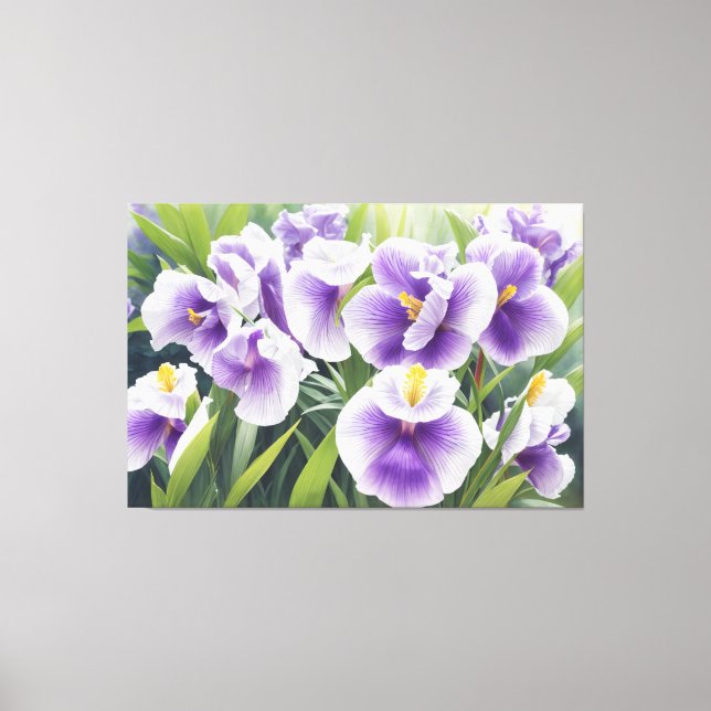 *~* Fleurs d'Imaginaire Art TV2 toile étirée Impre (Recto)