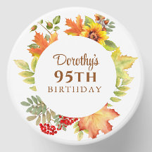 Fleurs élégantes d'automne 95e anniversaire
