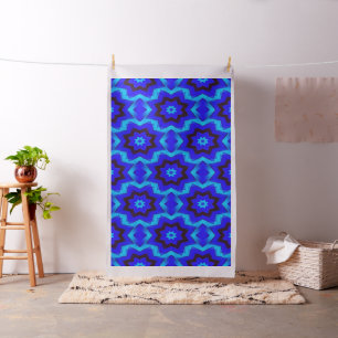 Fleurs en bleu..... fabric
