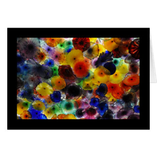 Fleurs en verre