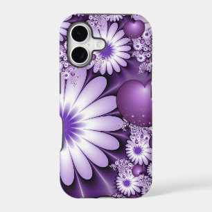 Fleurs et cœurs abstraits de l'amour naissant Frac