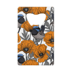 Fleurs et fleurs de pavot orangé 2