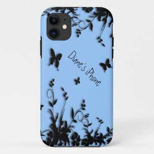 Fleurs et papillons iPhone 5 Coque