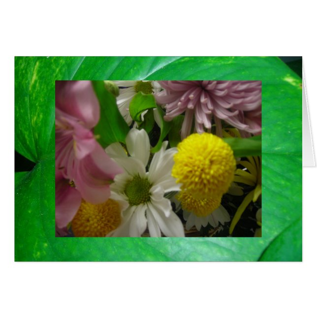 fleurs et verdure (Devant horizontal)
