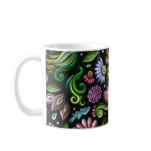 Fleurs étanches : Une Mug en pleine floraison