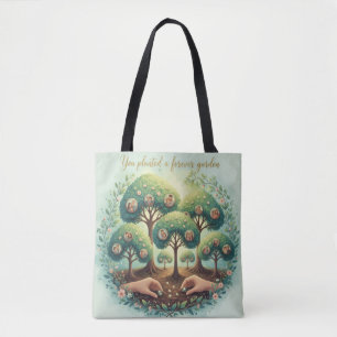 Fleurs Éternelles : Sac Cabas Legacy Art