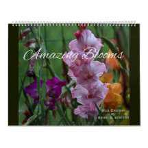 Fleurs Extraordinaires du calendrier mural