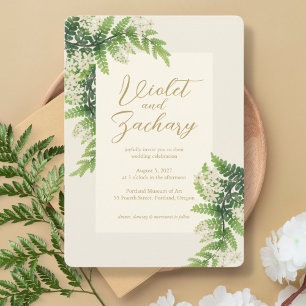 Fleurs Faire-part de mariage 3