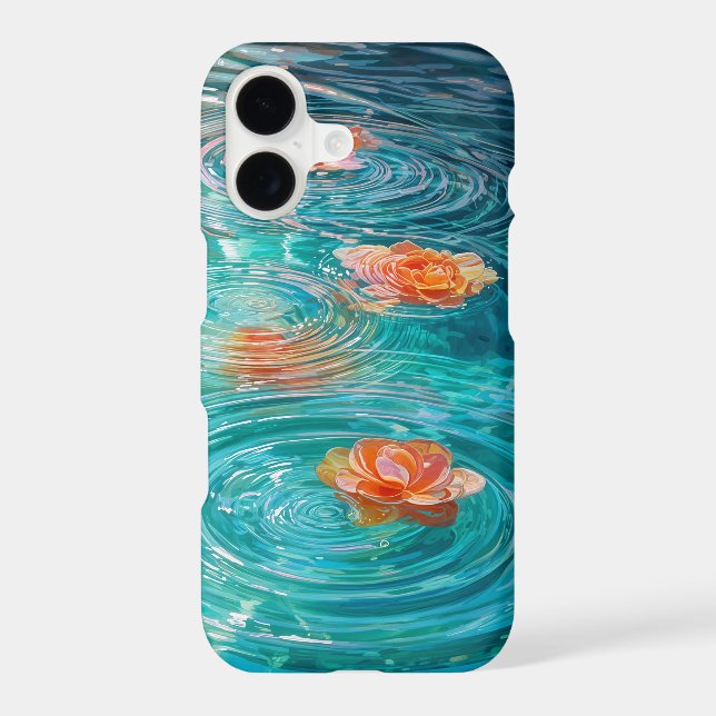 Fleurs Flottant sur l'Eau  (Verso)