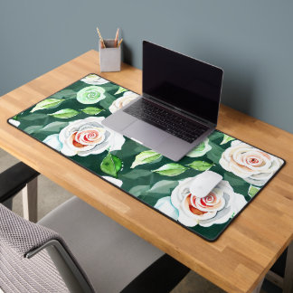 Fleurs Intemporelles : Tapis de Bureau