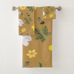 Fleurs jaunes et roses blanches 4