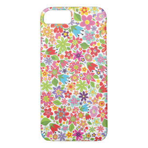 Fleurs lumineuses Motif iPhone 7 Coque
