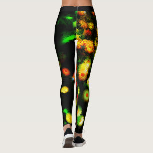 Fleurs magiques leggings funky