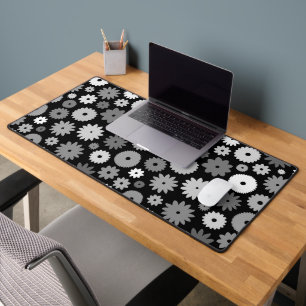 Fleurs monochromes grand motif