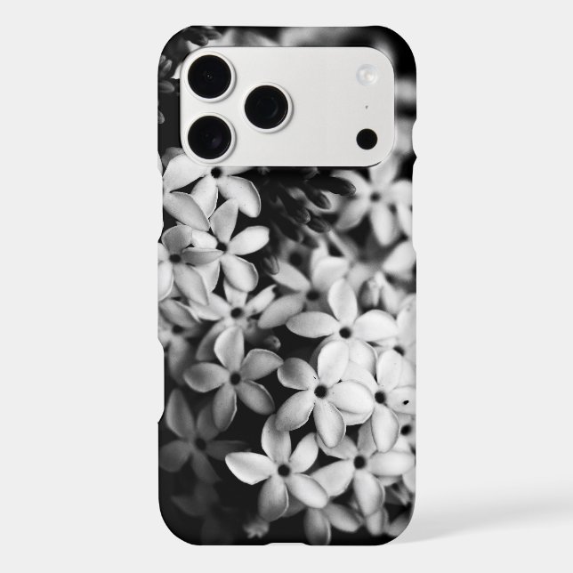Fleurs noires et blanches (Verso)