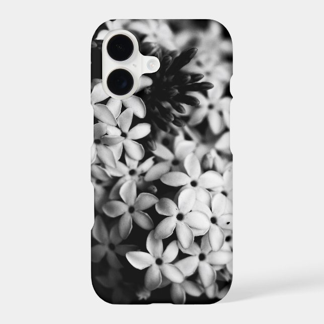 Fleurs noires et blanches (Verso)
