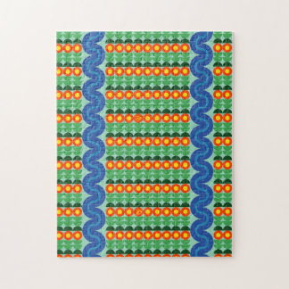 Fleurs orange - Puzzle