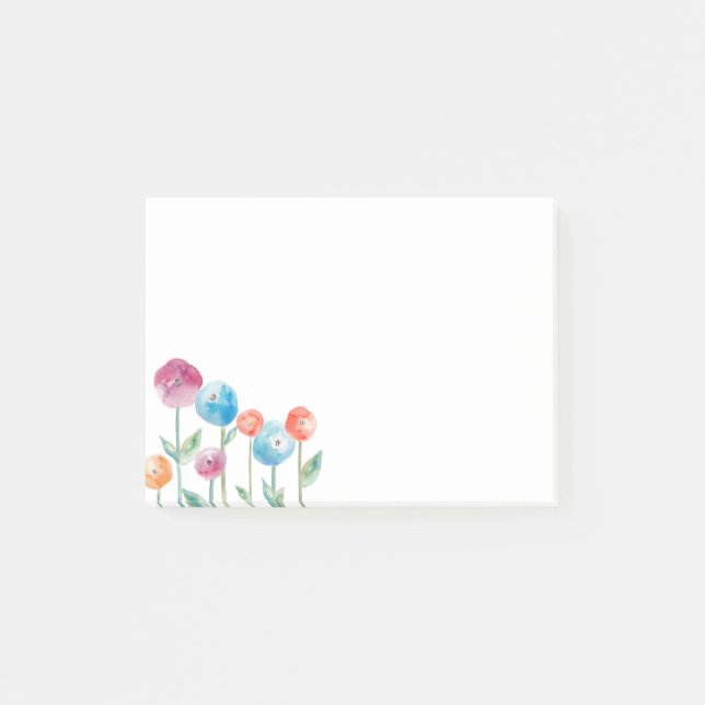 Fleurs Post-it Notes (Front)