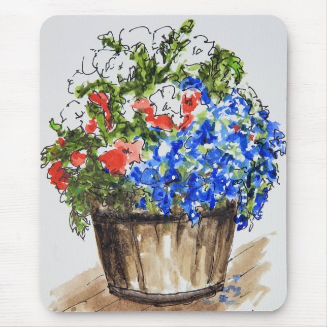 Fleurs pour votre tapis de souris (Devant)