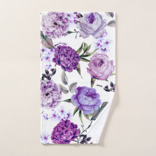 Fleurs pourpres lilas violettes Girly élégantes