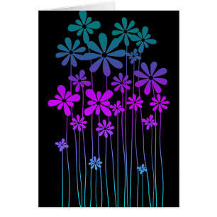 Fleurs rétro