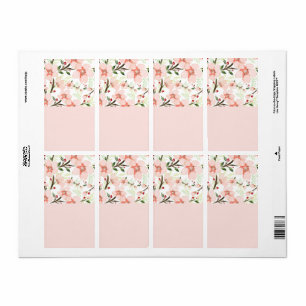 Fleurs roses